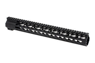 Ghost Firearms 15" free float M-LOK handguard for the AR-15 with black anodized finish and no logos.